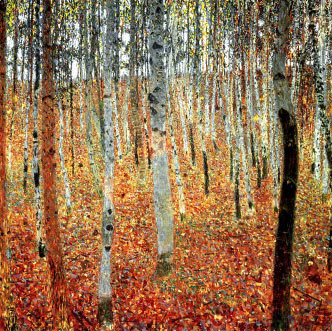 Forest of Beech Trees Gustav Klimt